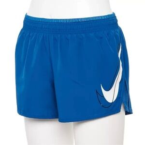 Nike Women's Dri-fit Blue Athletic Shorts